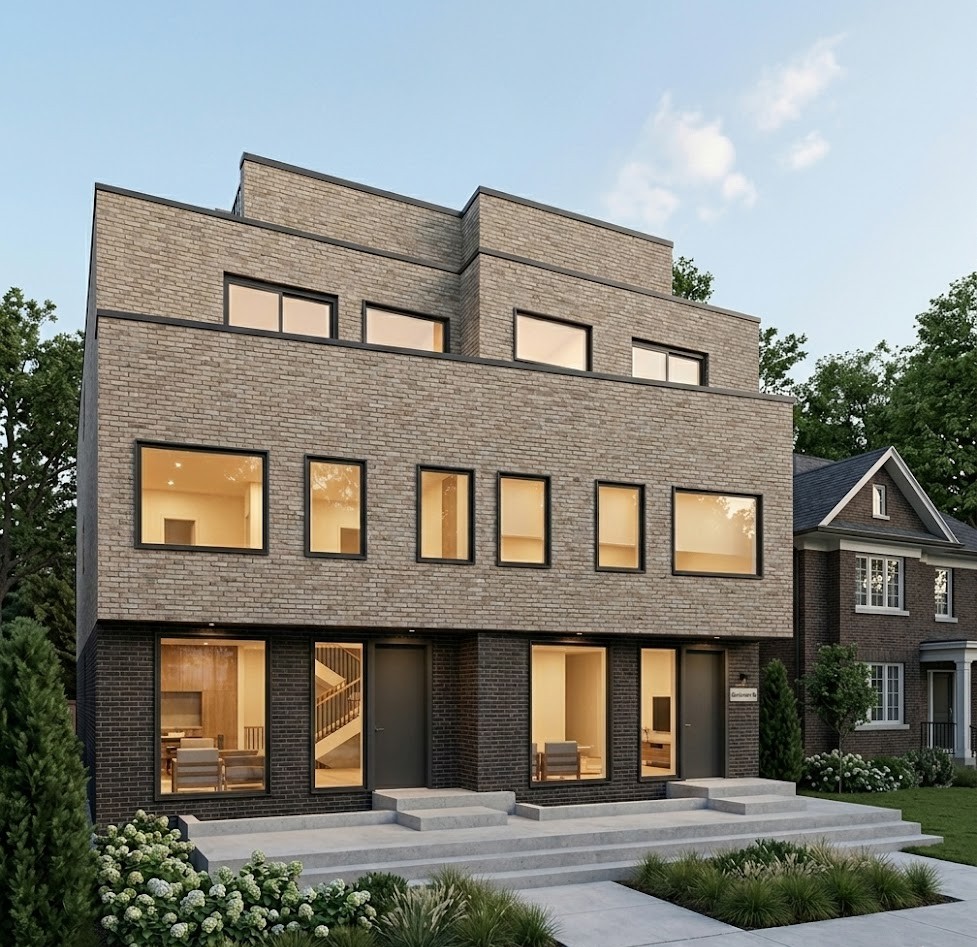 External rendering of the exterior of The Collection development.